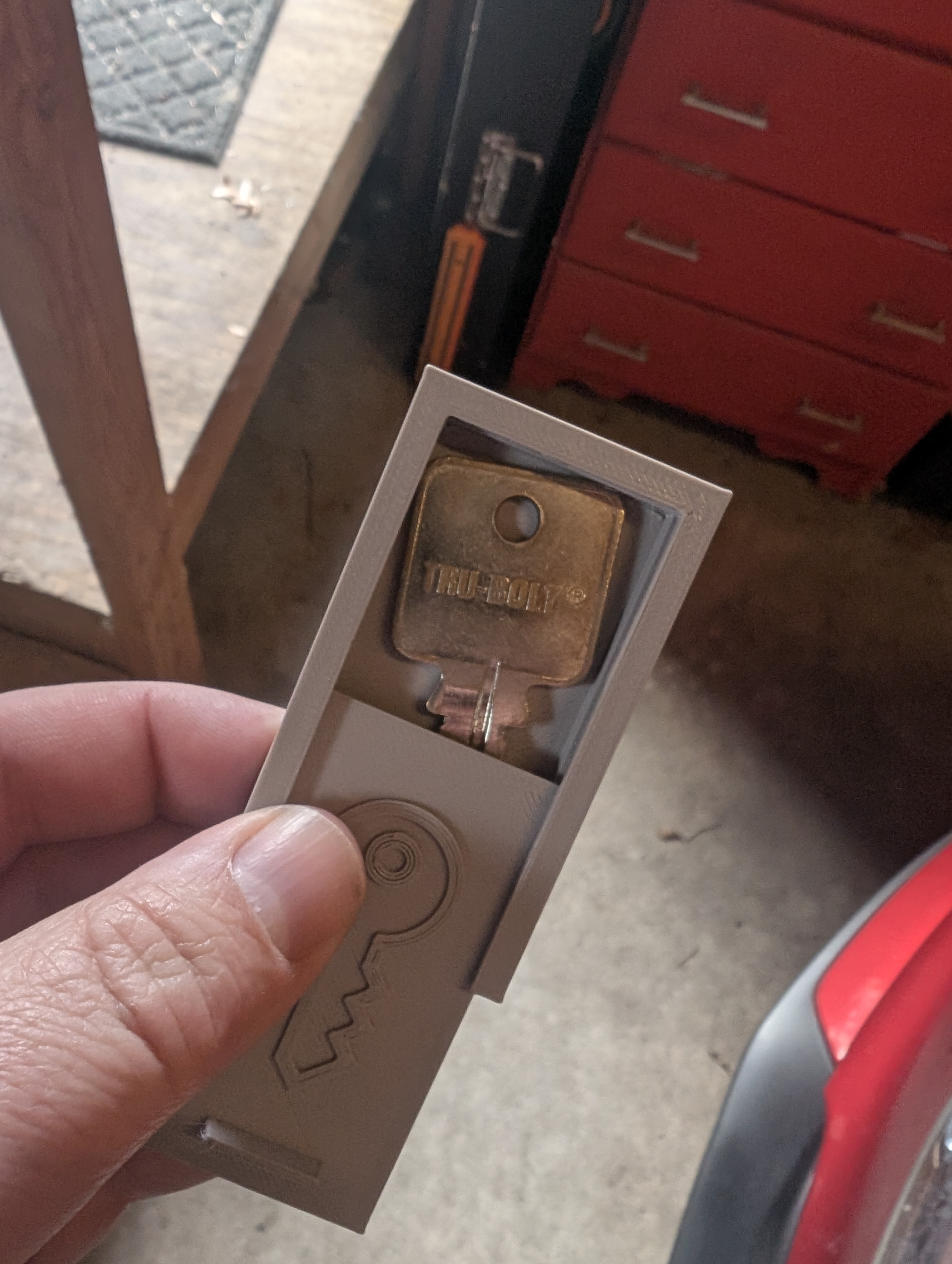 Miniatura 3 do modelo 3D Simple Key Box