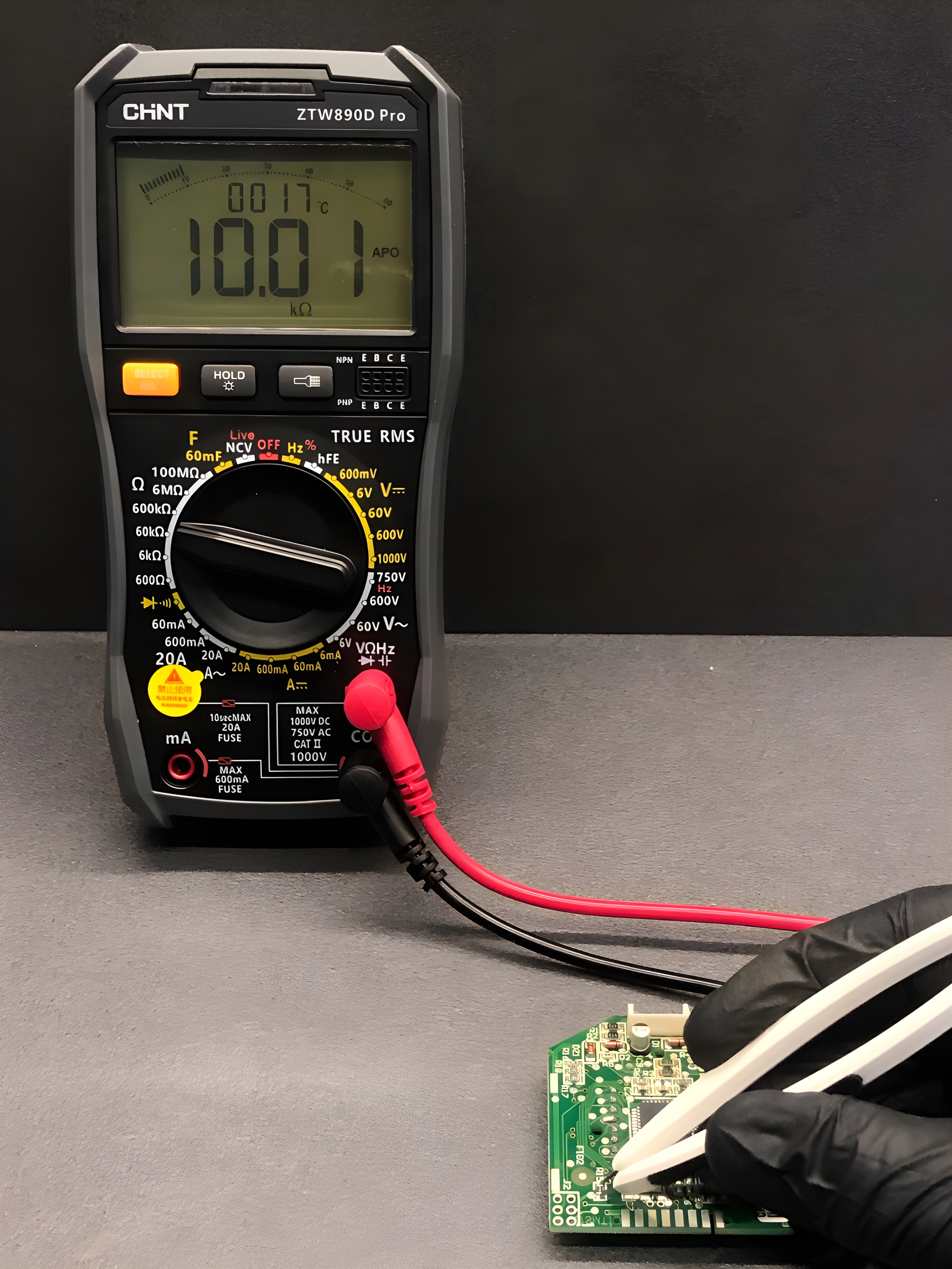 Precision Multimeter Tweezer – SMD & Small Component Testing Tool — miniatura 6