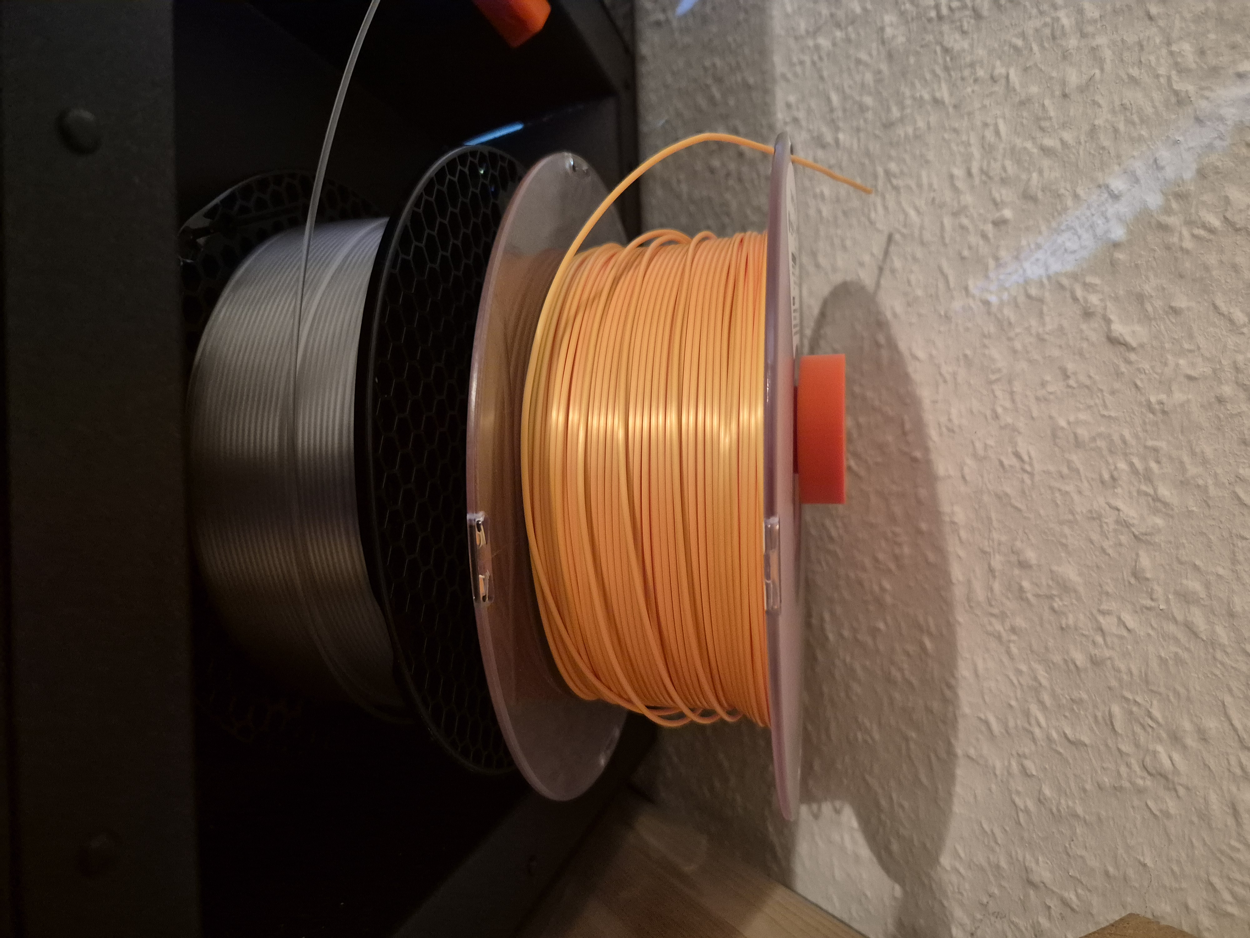Prusa Core One telescopic double spool holder