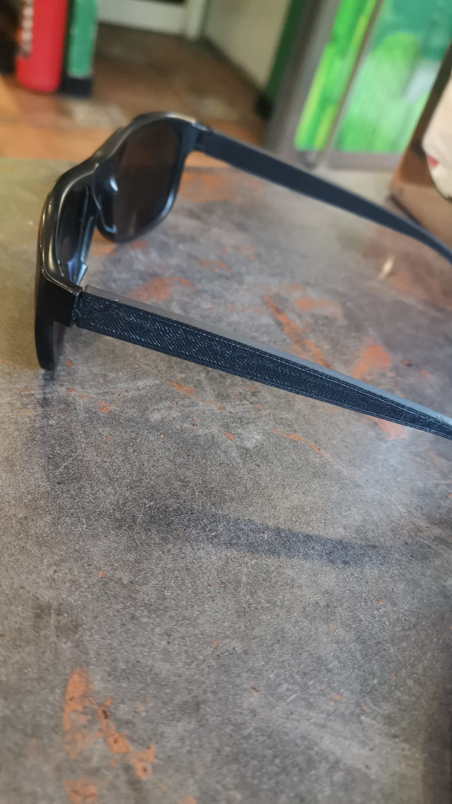 prada sunglasses temple