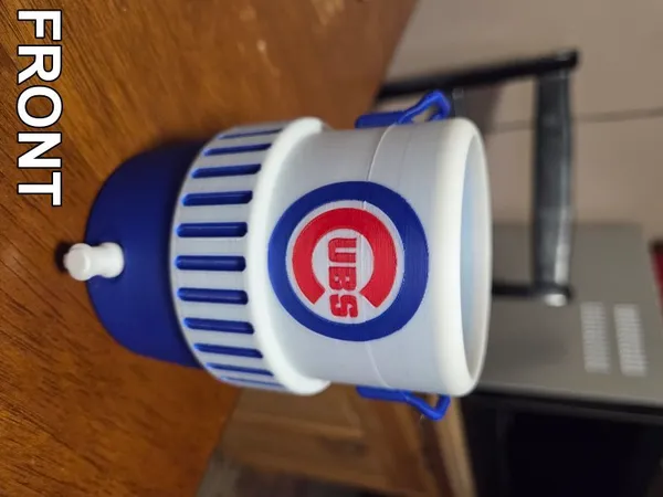 Mini Igloo Can Koozies - Chicago Cubs Theme