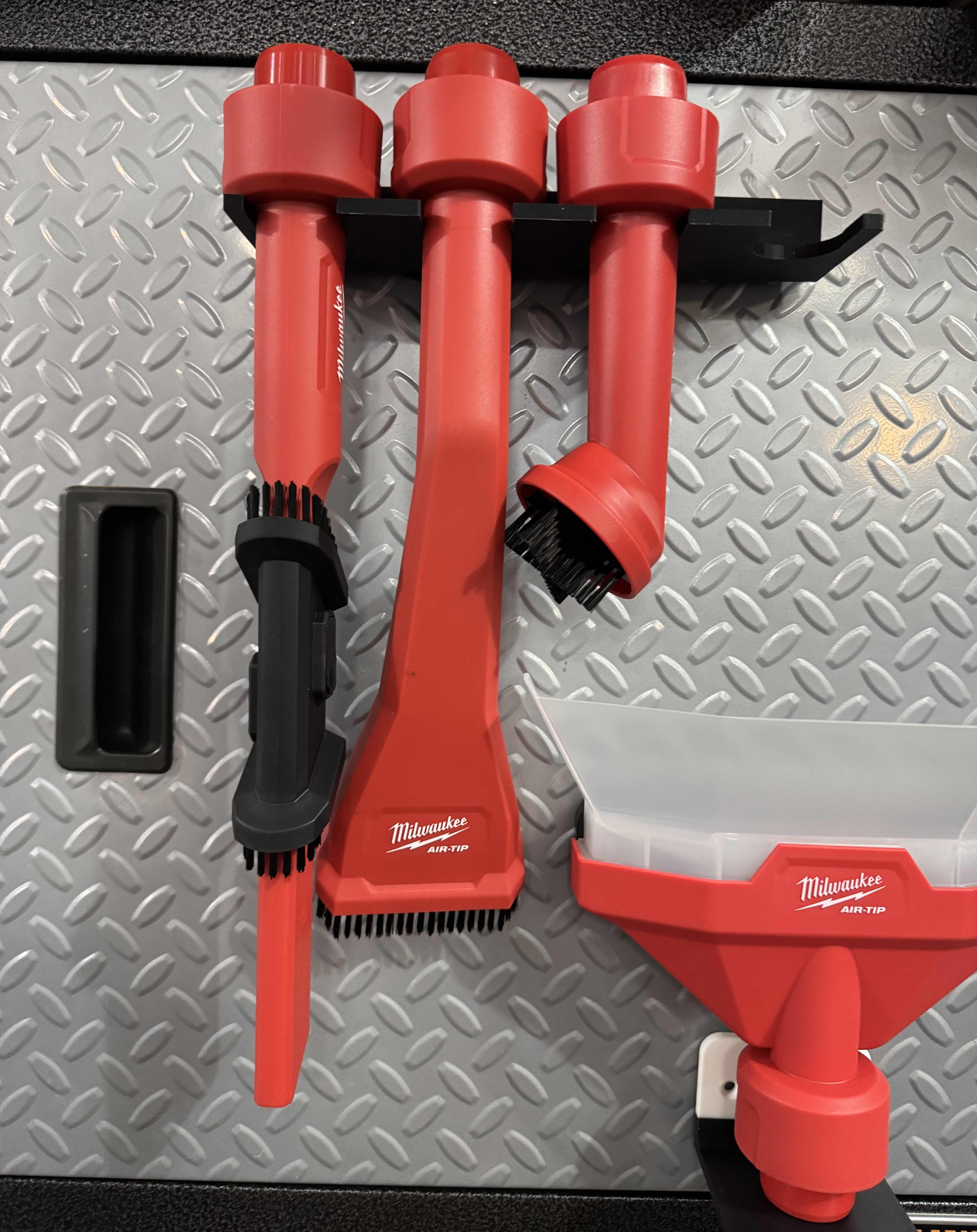 Milwaukee Air Tip Tool Rack, wall mount