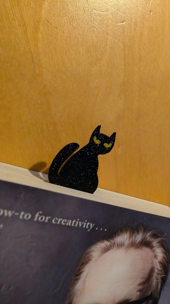 Cat bookmark