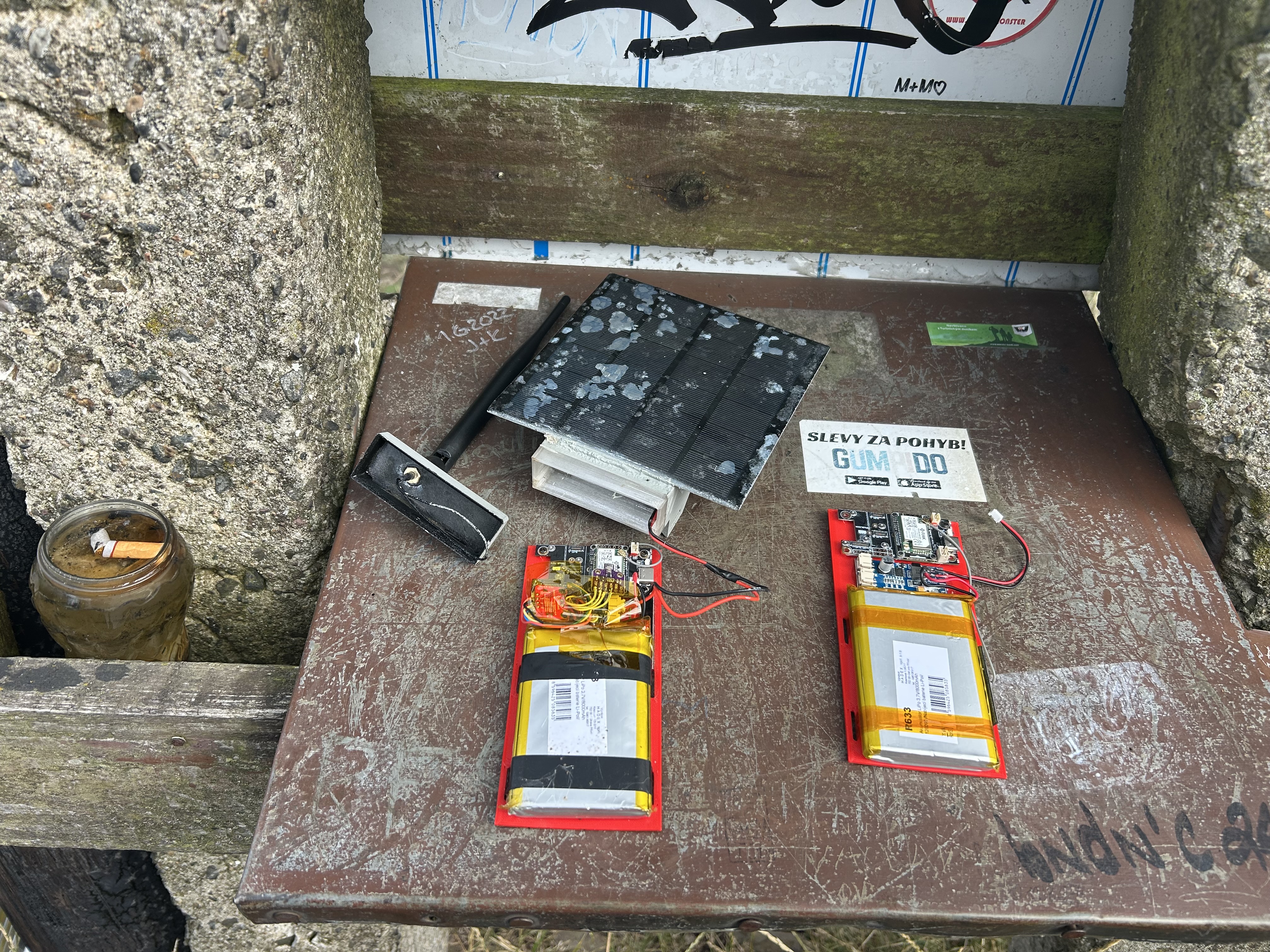 Miniatura 20 do modelo 3D Meshcore Meshtastic solar node RAK v3