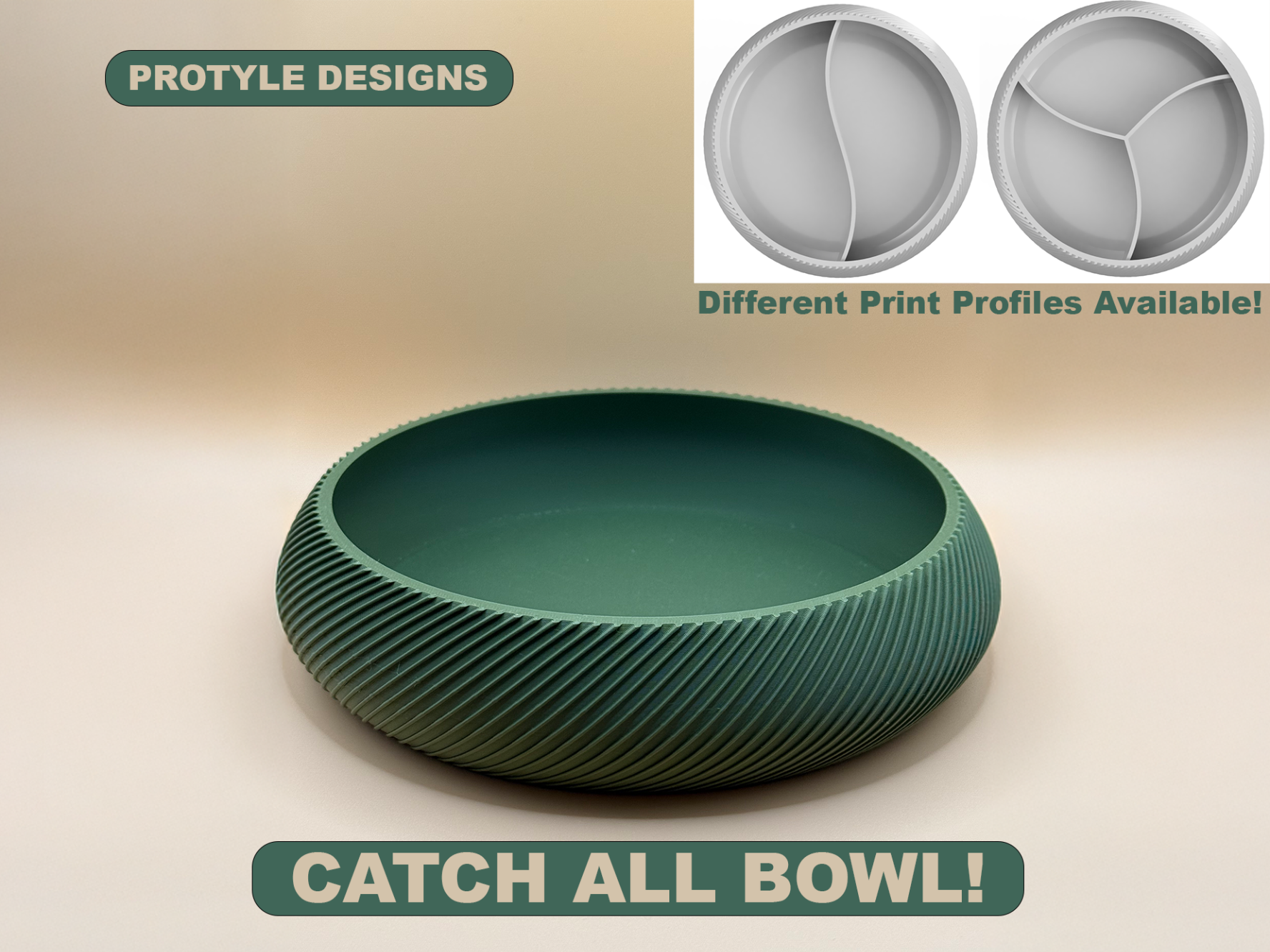 Modern Catch All / Centerpiece / Snack Bowl! V1