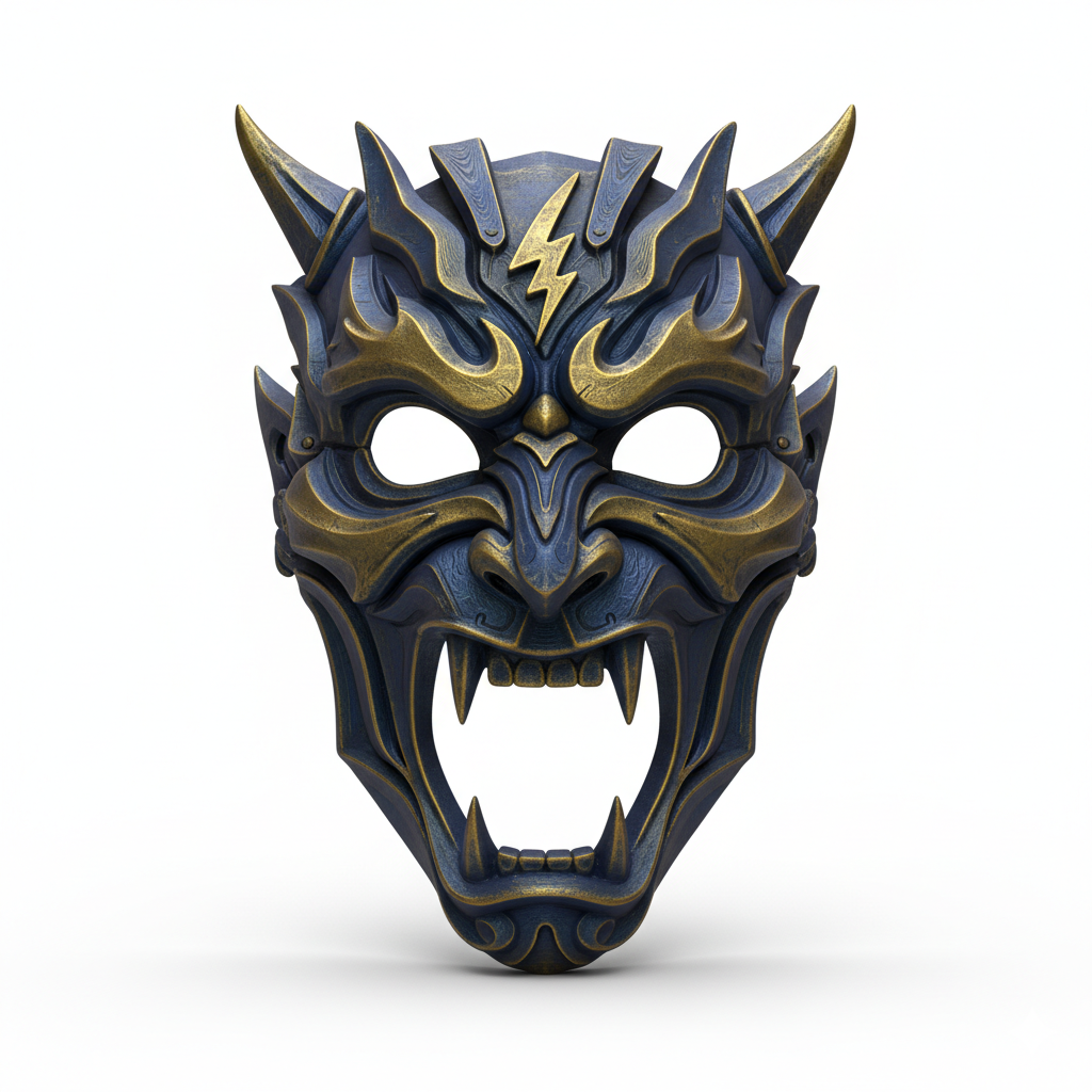 Thunder Beast Emperor, mask, cosplay, wearable, costume, face, helmet