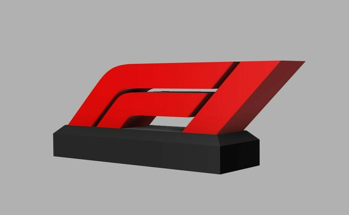 F1 Logo Sign