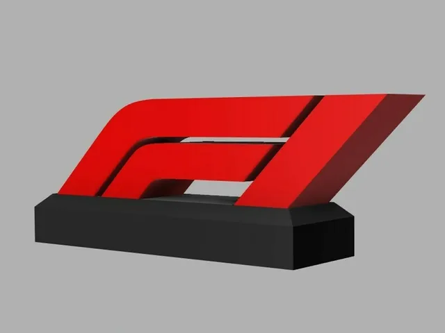 F1 Logo Sign