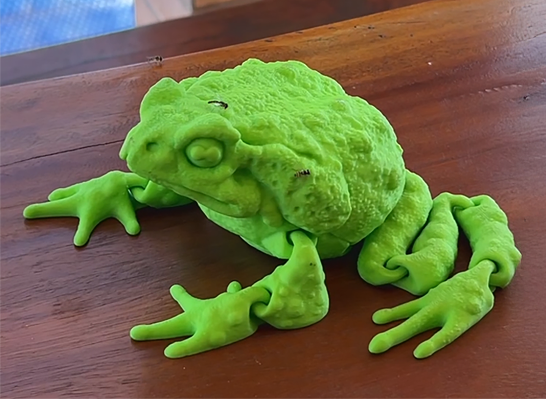 Articulated FLEXI CANE TOAD