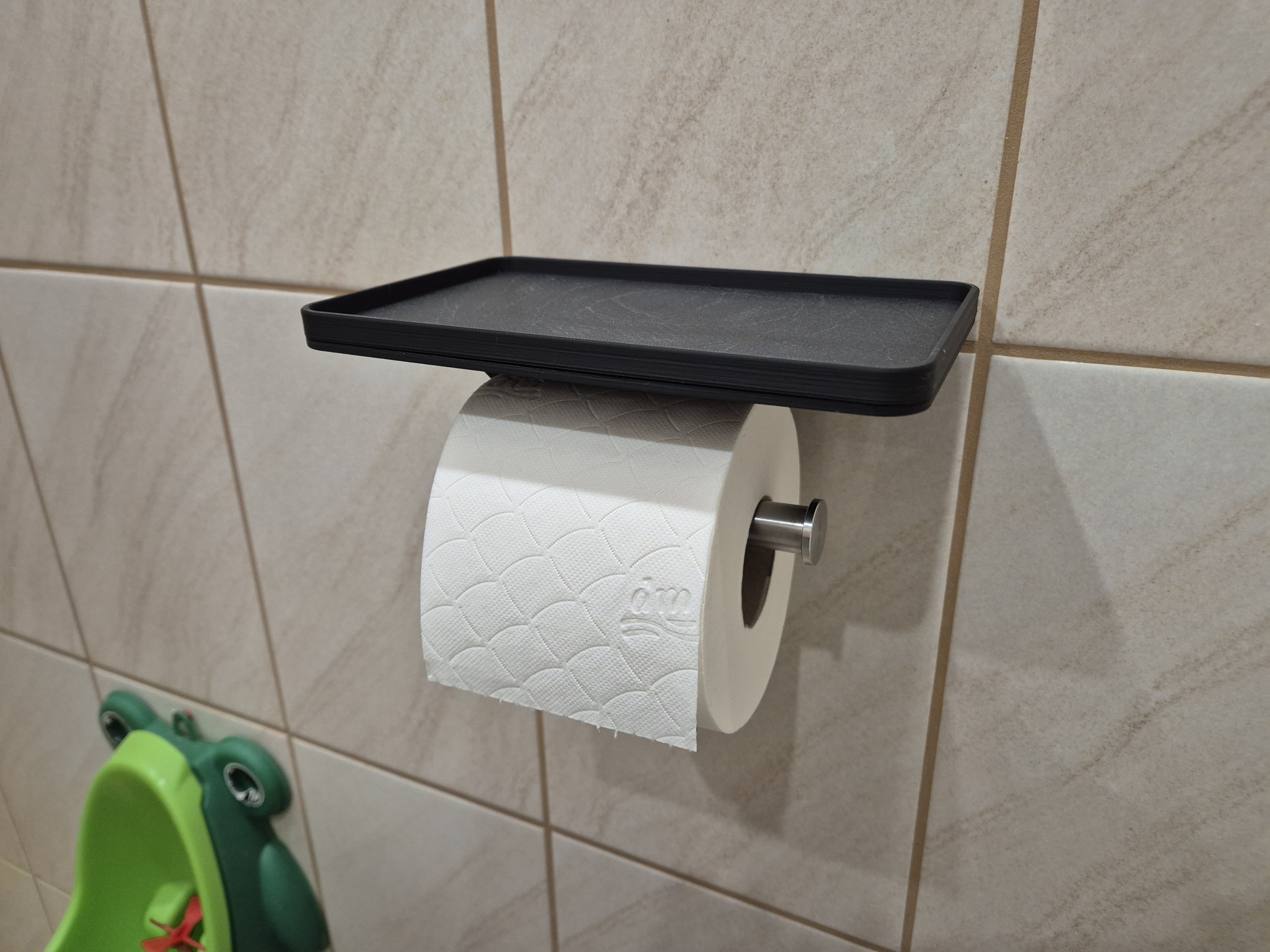 Ikea Brogrund toilet paper holder shelf / phone holder