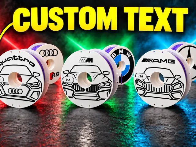 Custom Filament Spools - AUDI, BMW, MERCEDES