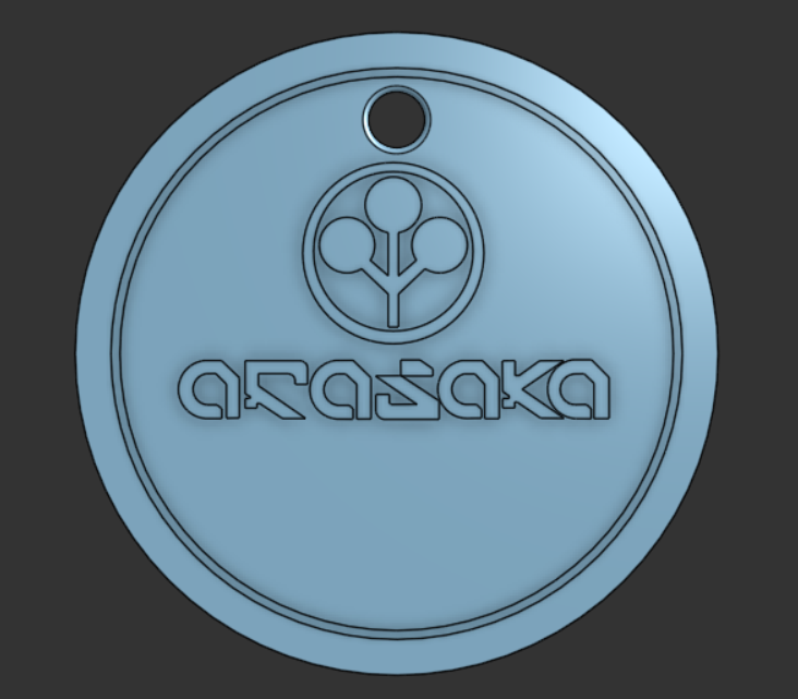 Cyberpunk Arasaka Charm