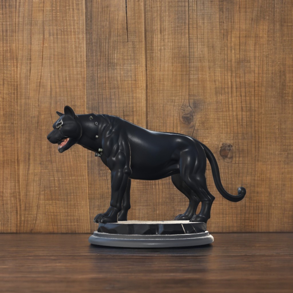 Wild Black Panther