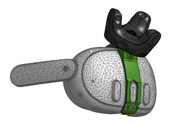 Quest 3 Vive Tracker mount