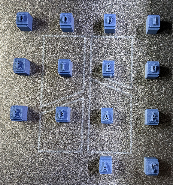 Alphabet Stamps for Clay Stamping - French accents/accents français