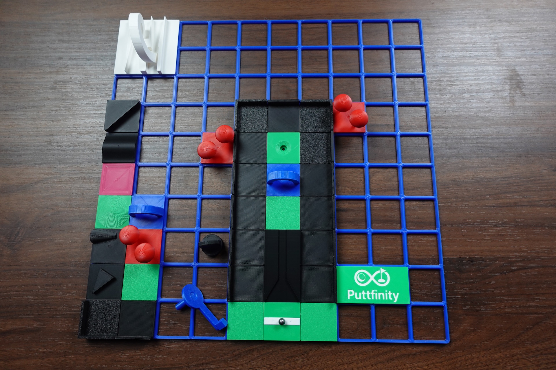 Miniatura 2 do modelo 3D Puttfinity - Tabletop Minigolf with Gridfinity
