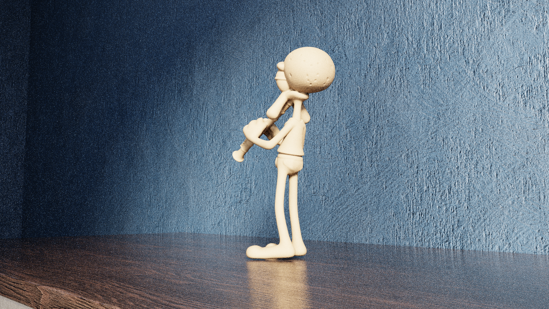 Miniatura 6 do modelo 3D Squidward