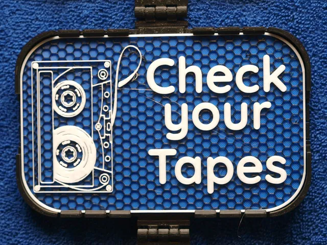 Check your Tapes sign