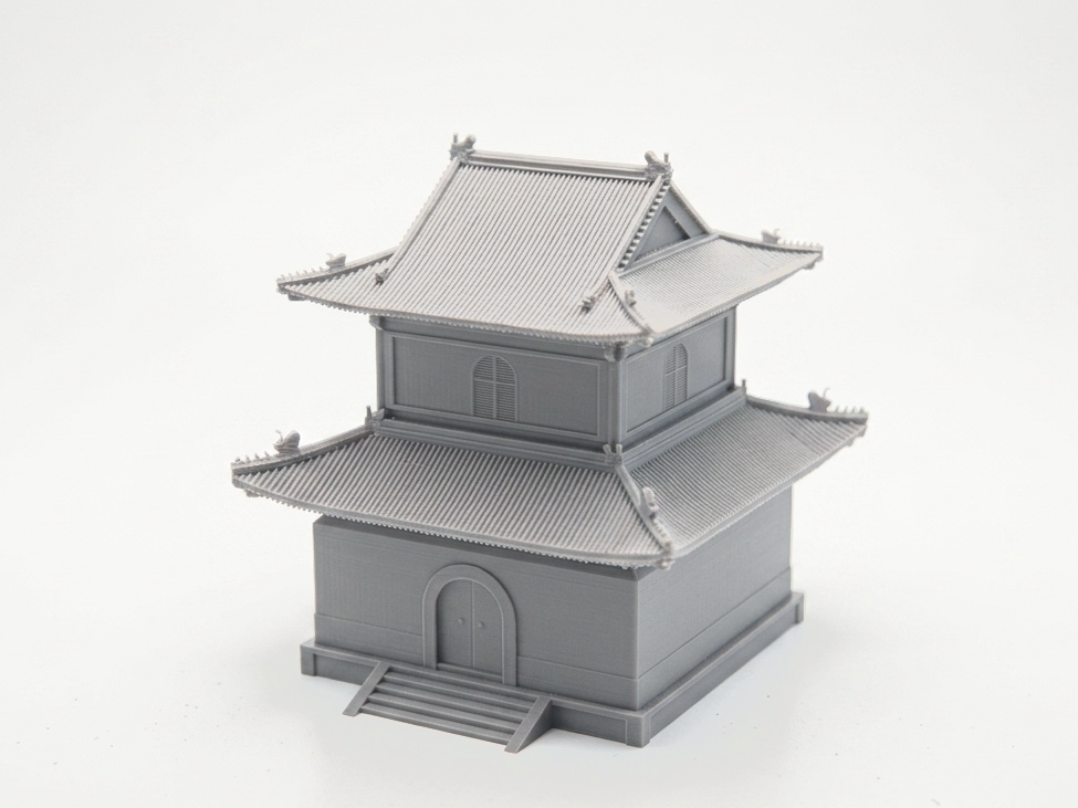 Chinese Temple Pagoda Architecture 3D Printable