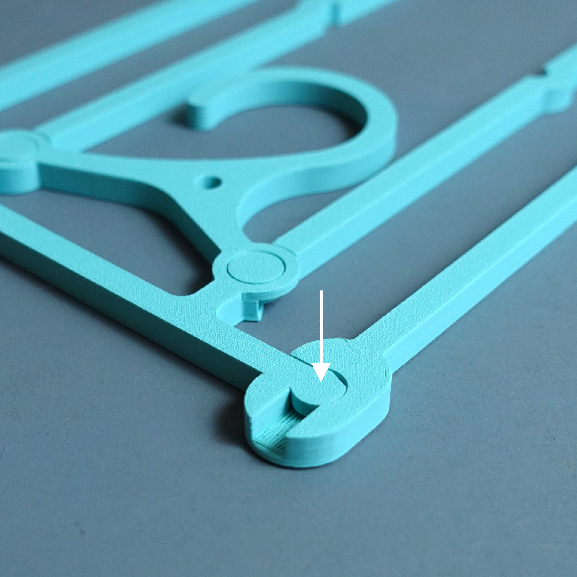 Print-in-place Clothes Hanger, foldable — thumbnail 8