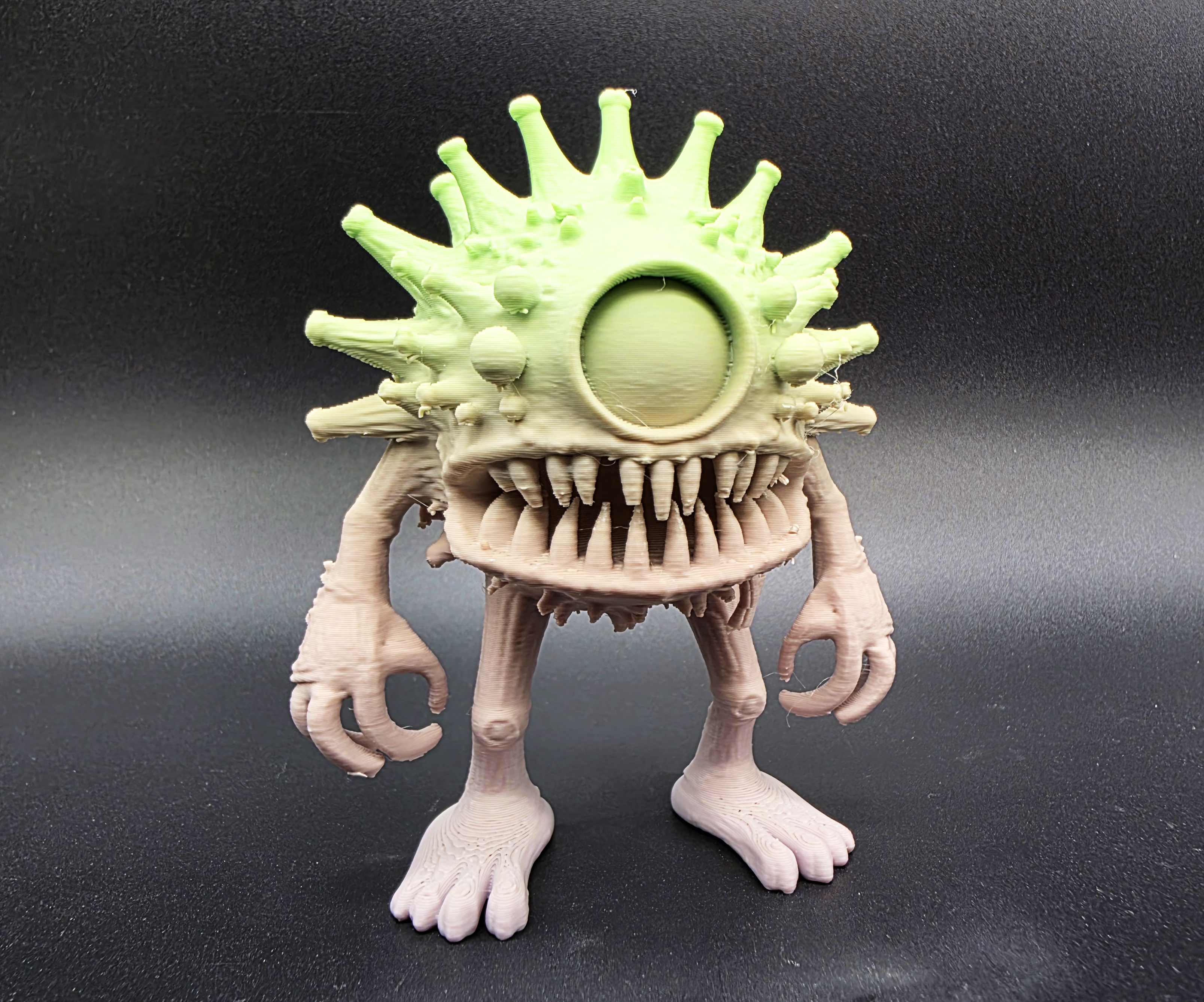 Miniatura 3 do modelo 3D Virus Monster