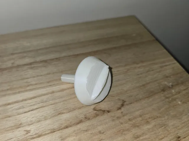 Replacement knob for Broan bathroom fan