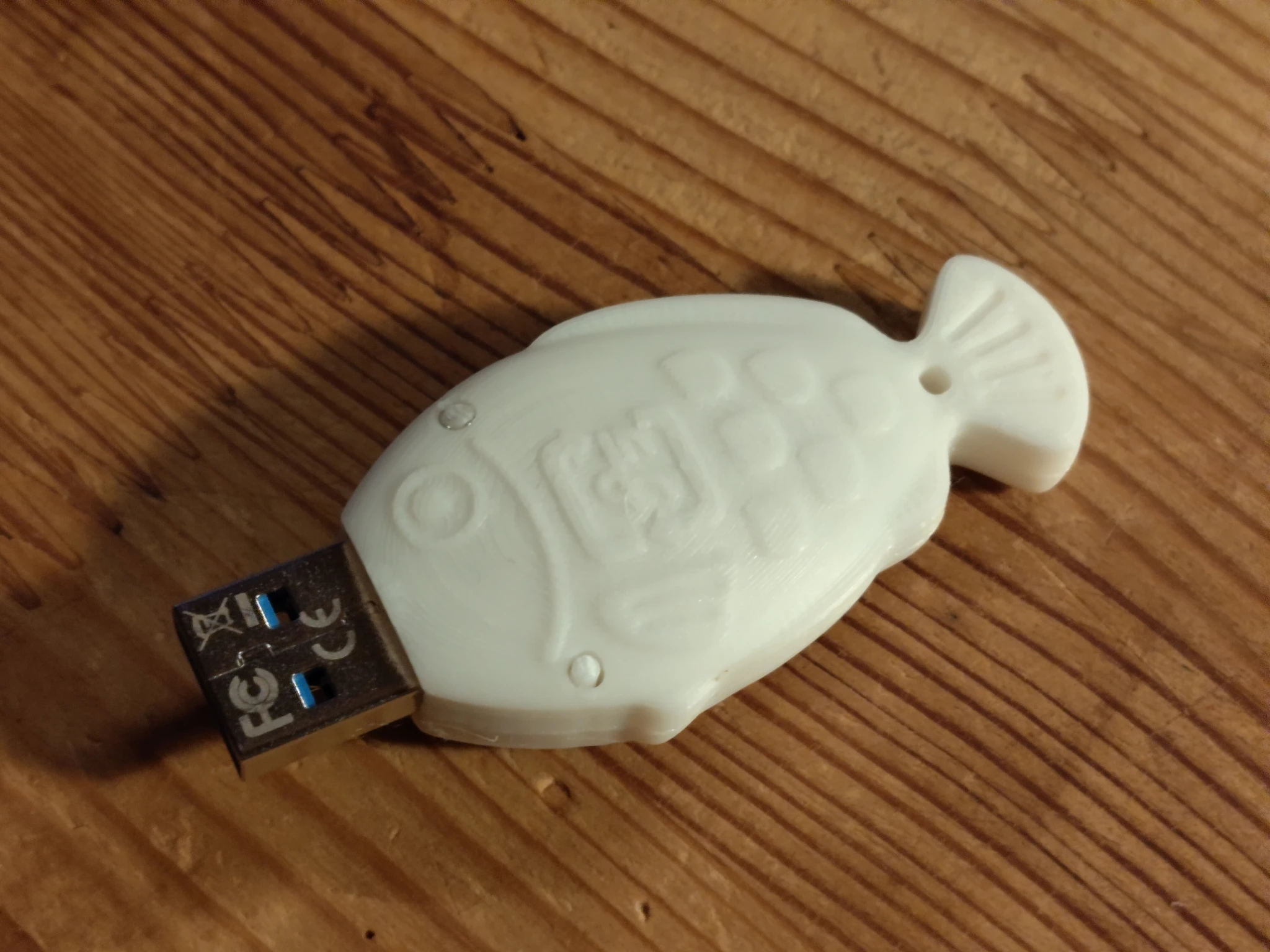 Soy sauce fish flash drive enclosure
