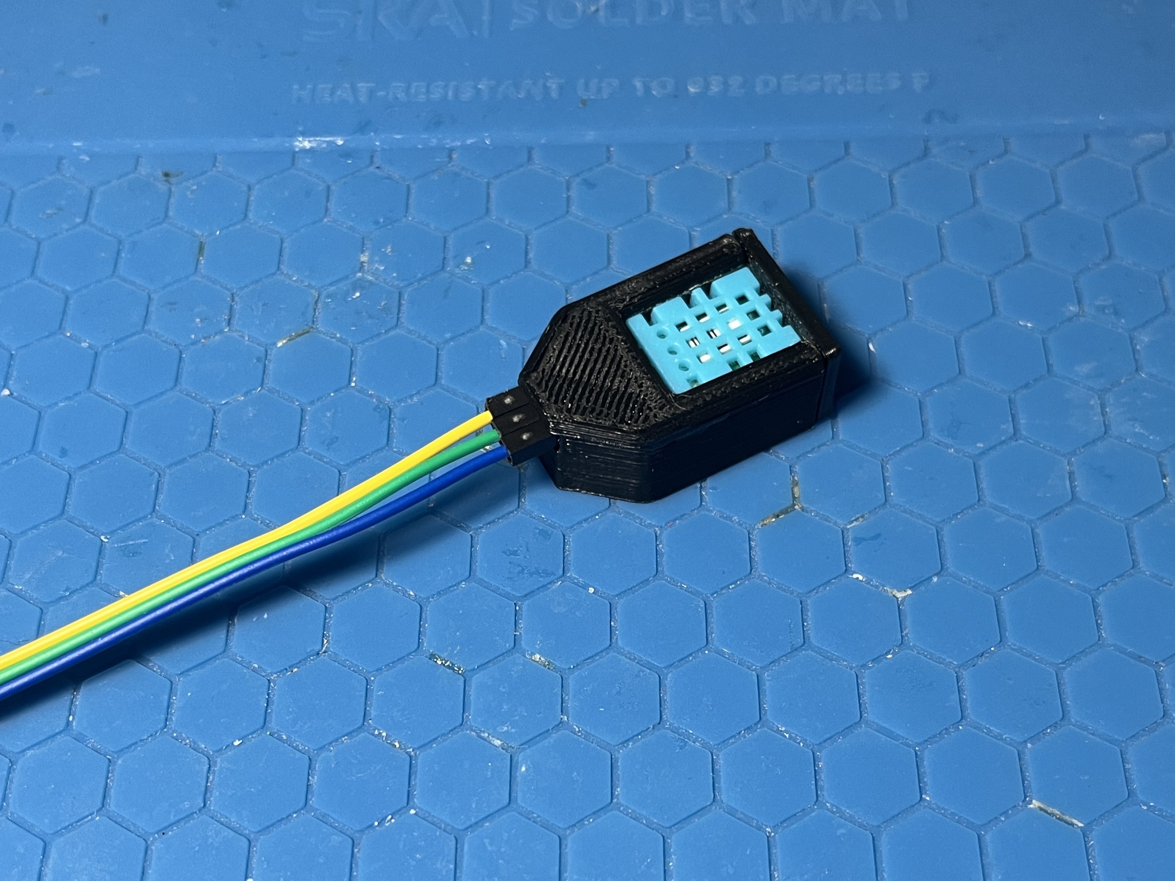DHT11 Temperature and Humidity Sensor Case - STEP + STL FILE