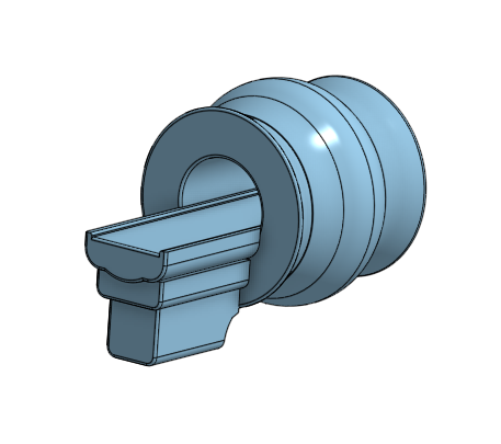 Miniatura 3 do modelo 3D MRLinac Spinner mini