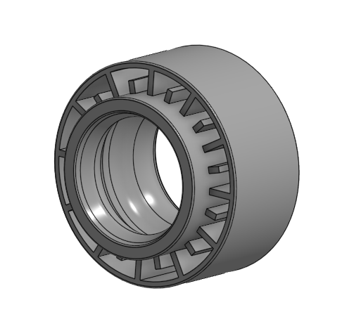 Miniatura 2 do modelo 3D MRLinac Spinner mini