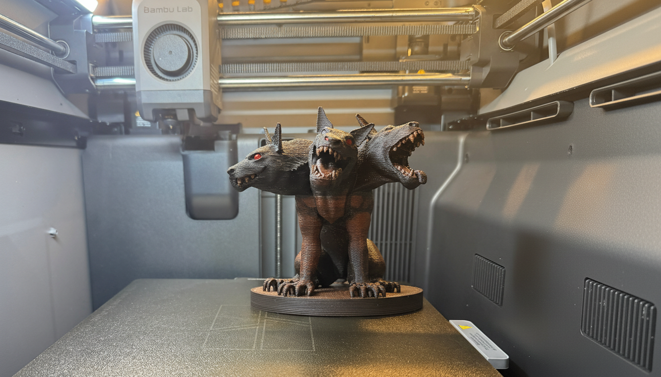 Cerberus Puppy - Mythical Hound Companion