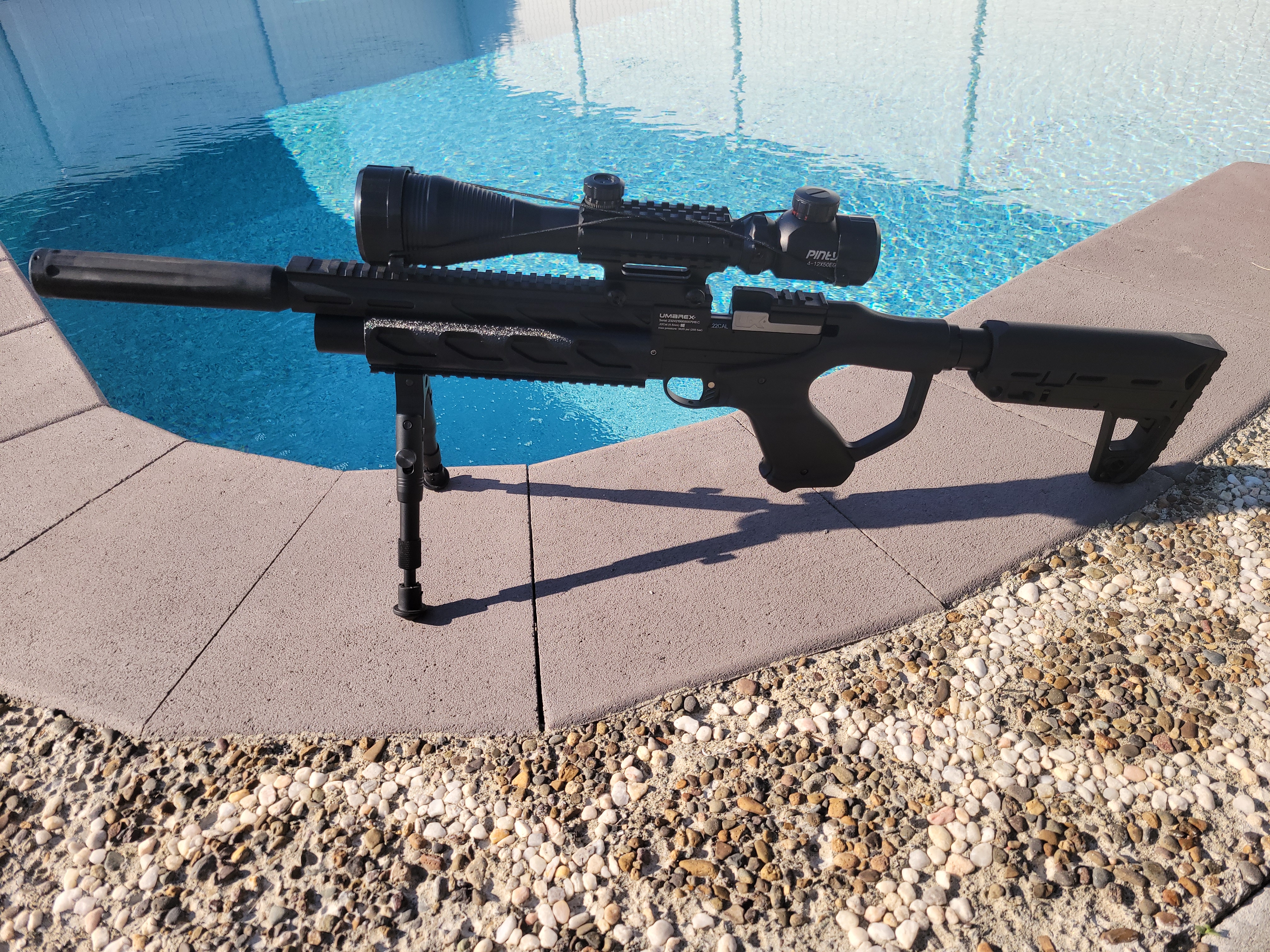 Umarex NOTOS hand guard with picatinny rail for bipod or light
