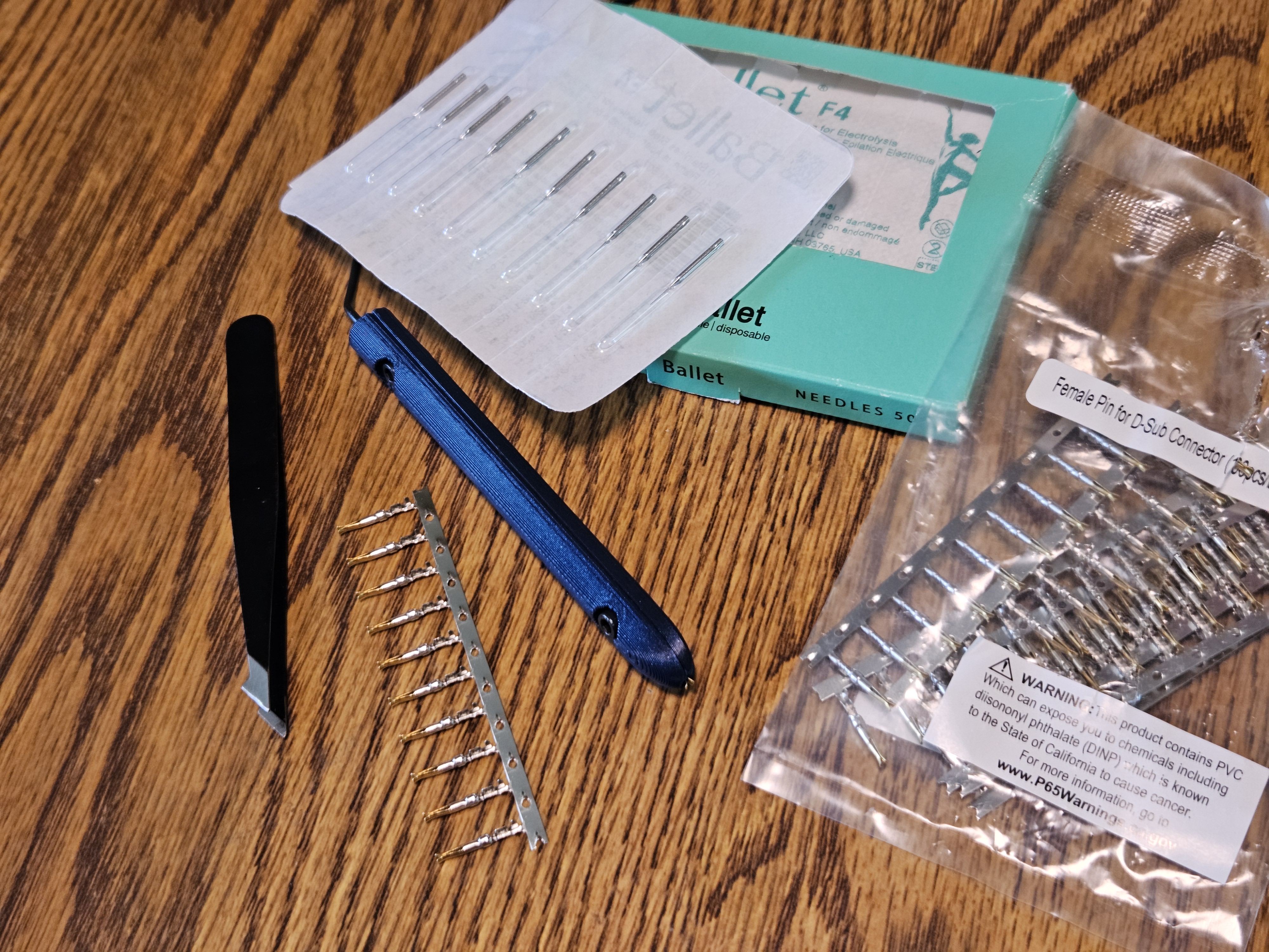 Electrolysis probe / needle holder