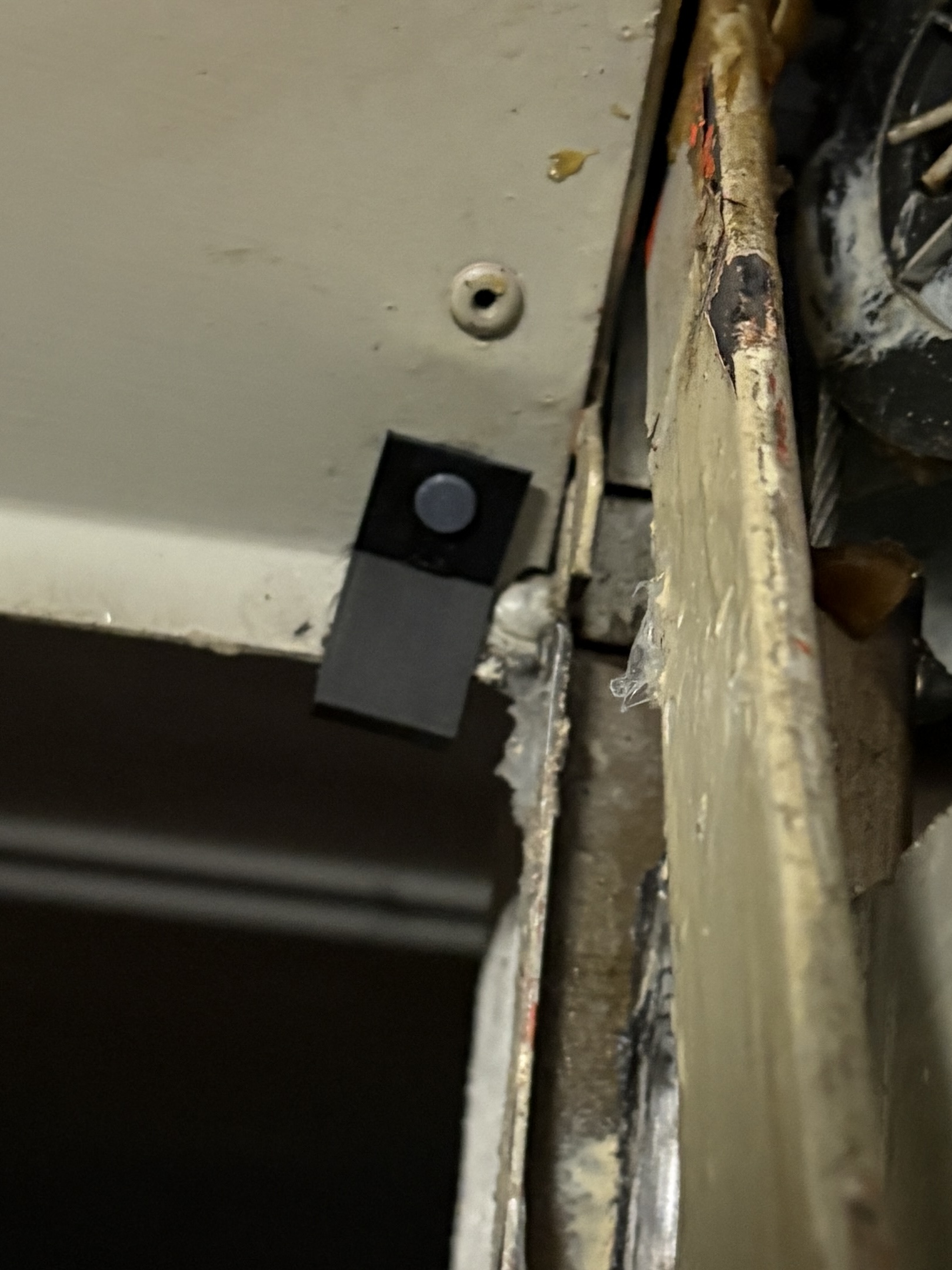 Garage swinging door dampers