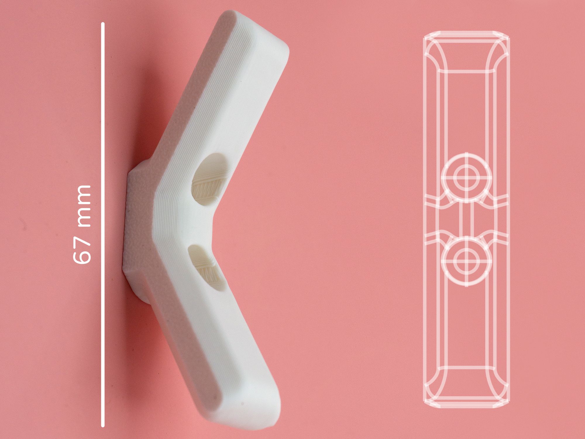 Window Blind Cord Safety Cleat by Pork3D.com