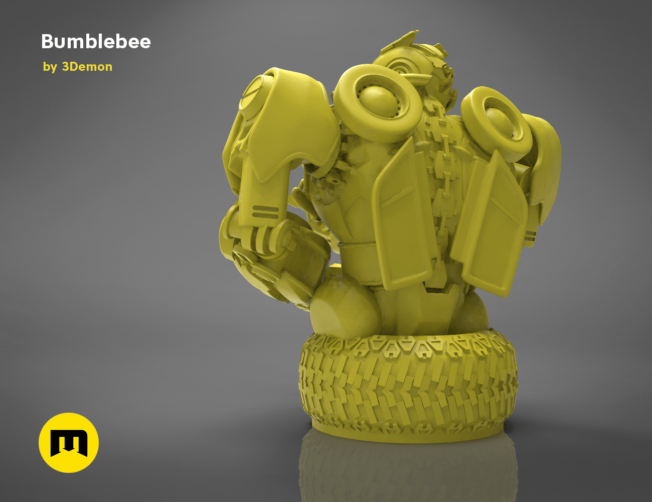 Bumblebee bust — thumbnail 15