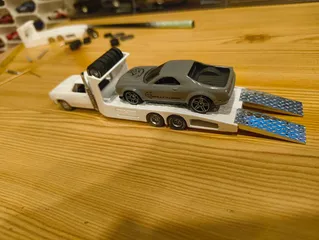 Dodge Pickup → Hauler – přestavbový kit Hot Wheels custom