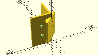 4x4 post camera mount