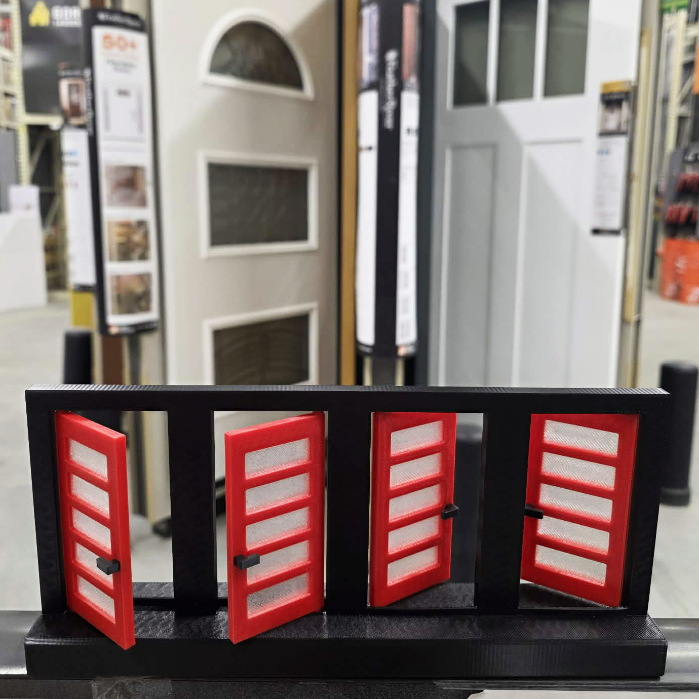Door Swing Display