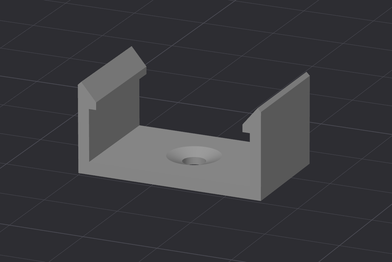Clip for fixing the LED lamp