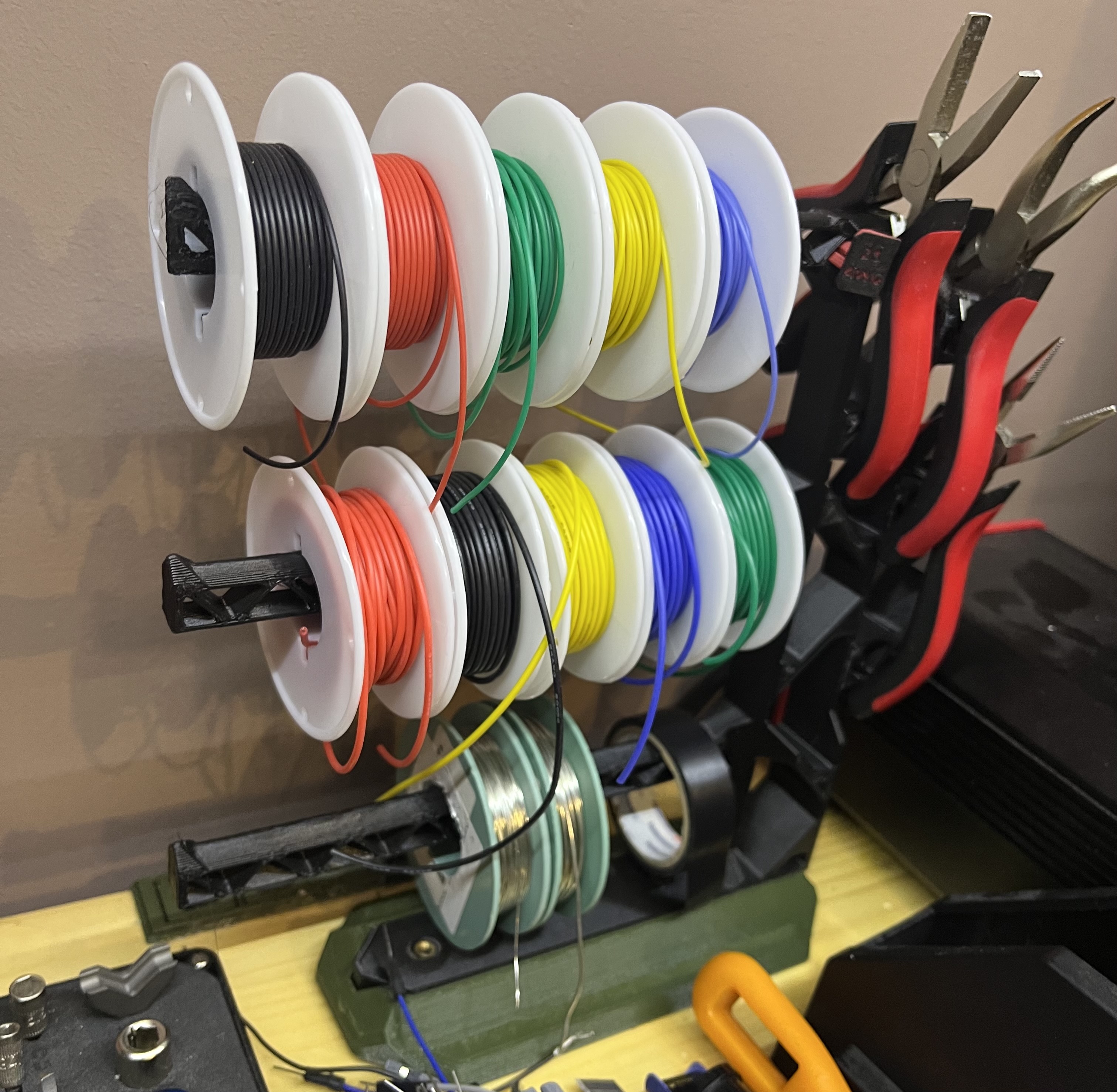 Wire Stocker Solder Holder