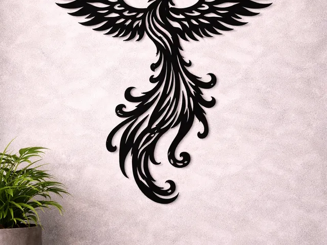 Tribal Phoenix Wall Art
