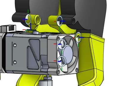 Pudgy BIQU H2 V2S Lite Part Cooling duct