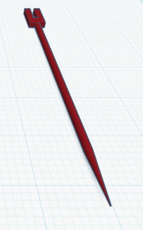 Mini Crossbow Arrow (Sharp)