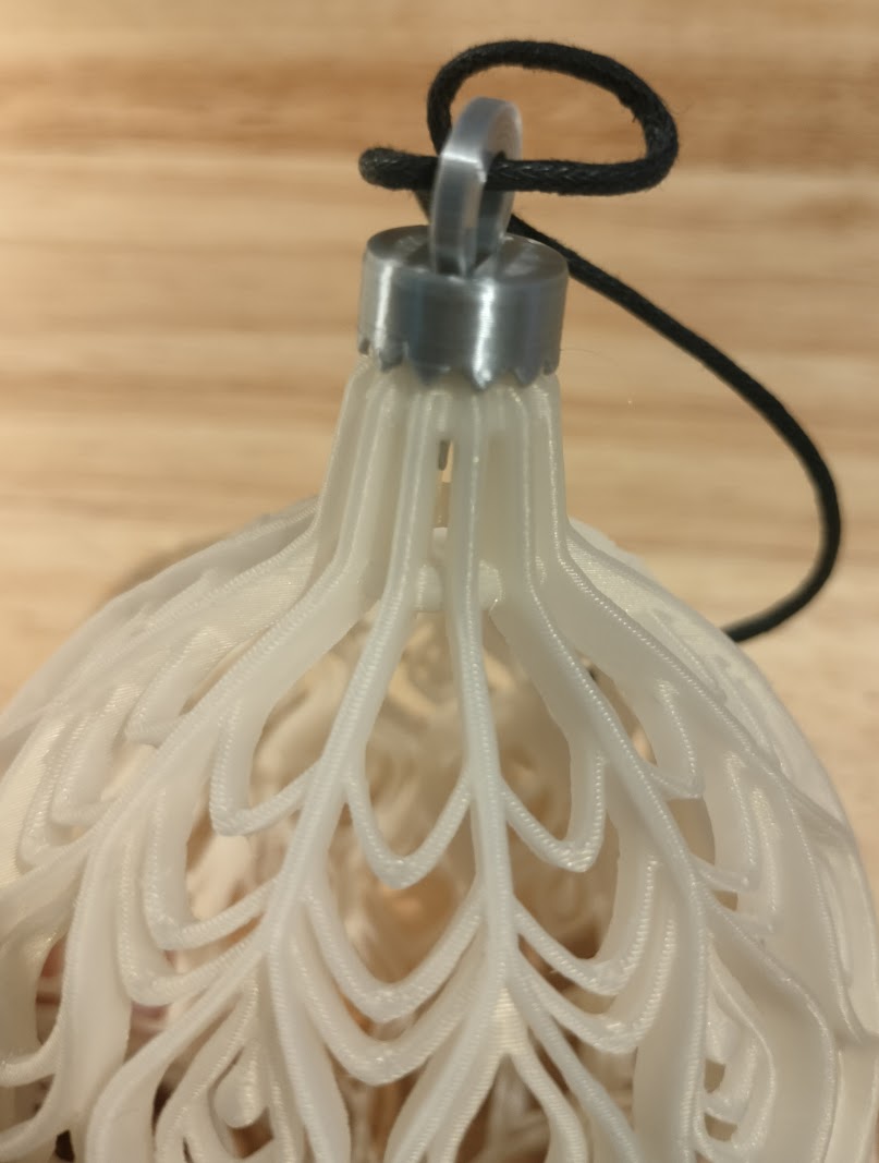 Openwork Christmas Bauble - Fixes for better printability — thumbnail 3