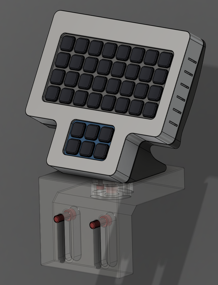 Elgato Stream Deck 32 + 6 Button Module  Casing - SimRacing Button Box