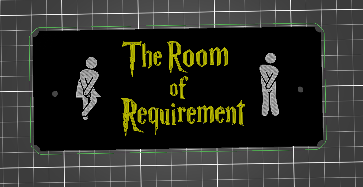 "Funny WC" Komnata nejvyšší potřeby (The Room of Requirement)