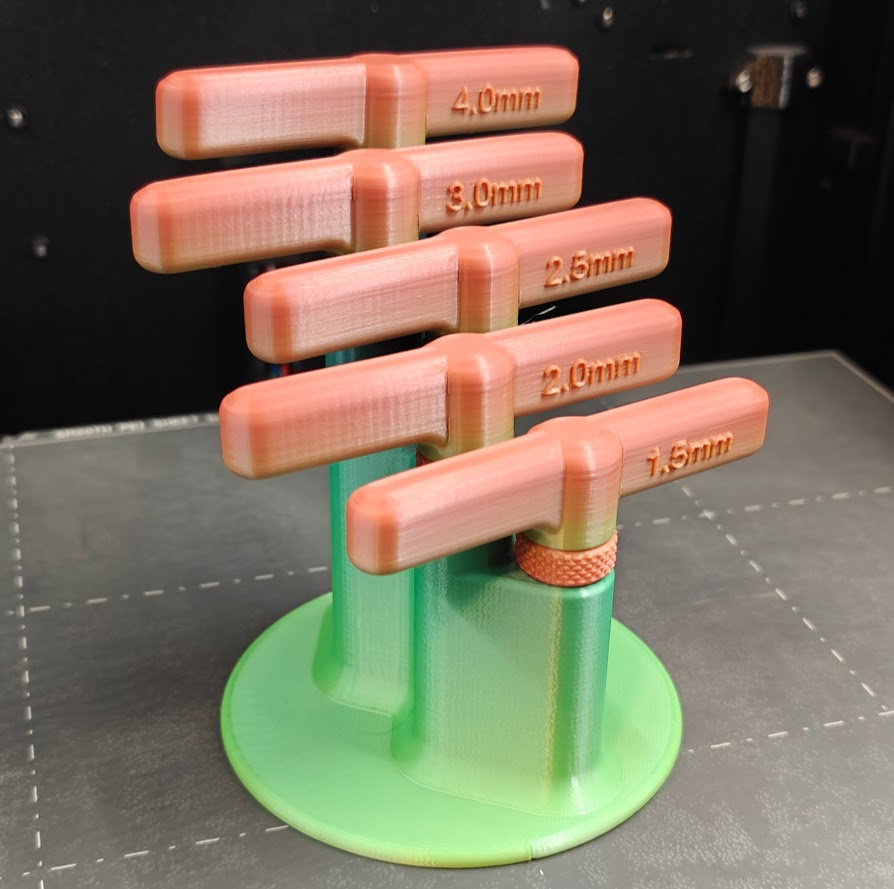T-Handle Hex Wrench Stand
