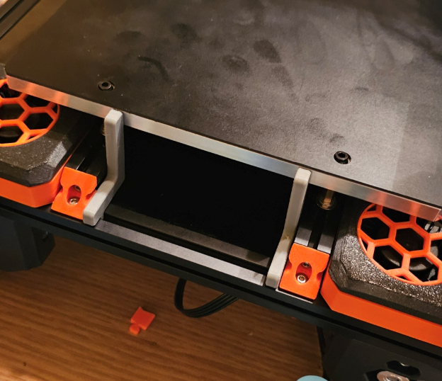 Heated Bed Installation Jig for Micron 1515 extrusions