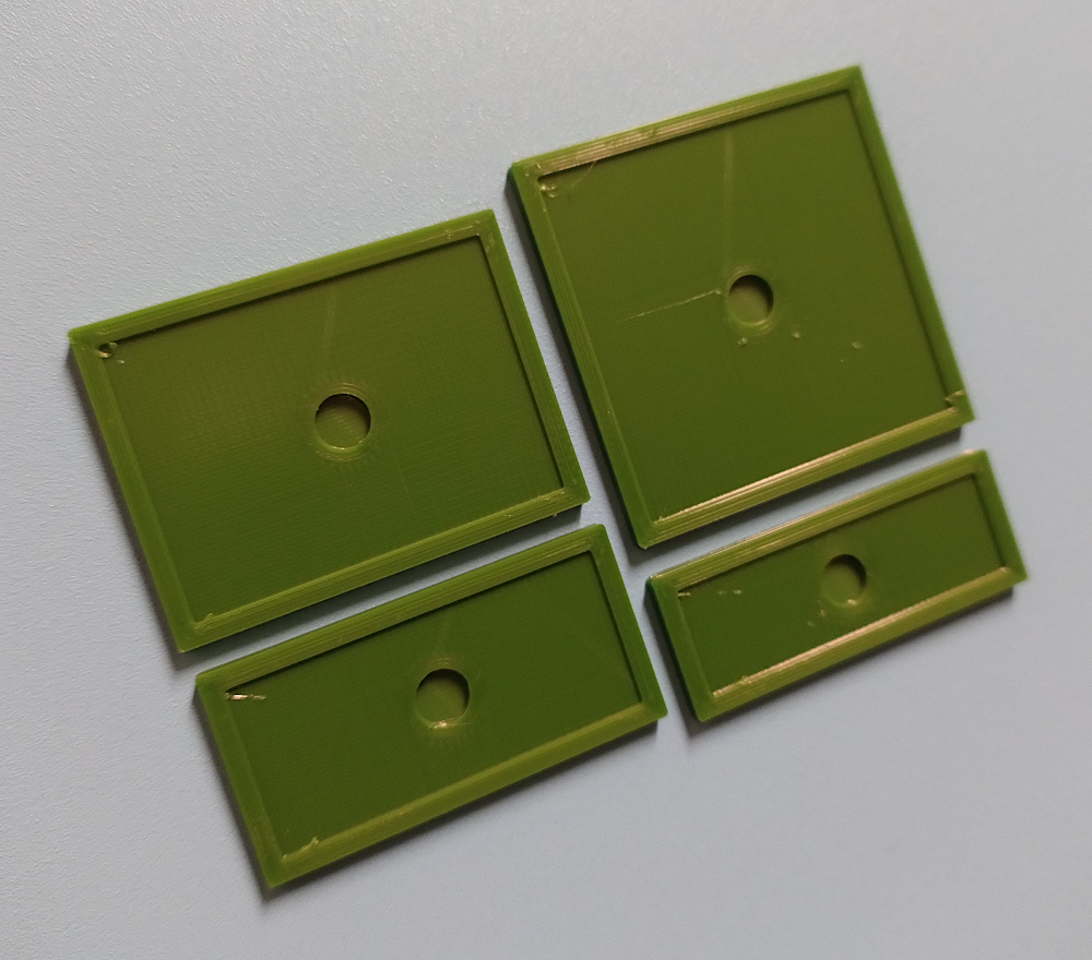 De Bellis Antiquitatis (DBA) bases for 15mm (1:100) scale